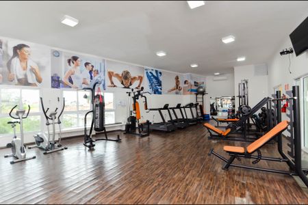 Casa de condomínio para alugar com 127m², 3 quartos e 3 vagas Casa de condomínio para alugar com 127m², 3 quartos e 3 vagasAcademia