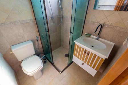 Apartamento para alugar com 67m², 2 quartos e 1 vaga Apartamento para alugar com 67m², 2 quartos e 1 vagaBanheiro 1