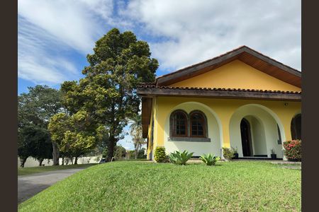Casa de condomínio para alugar com 435m², 5 quartos e 5 vagas Casa de condomínio para alugar com 435m², 5 quartos e 5 vagasFachada