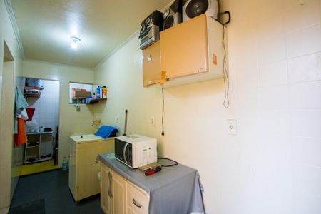 Área de serviço de casa à venda com 3 quartos, 160m² em Vila Scarpeli, Santo André