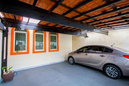Garagem de casa à venda com 3 quartos, 160m² em Vila Scarpeli, Santo André