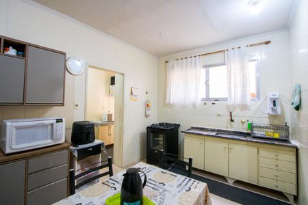 Cozinha de casa à venda com 3 quartos, 160m² em Vila Scarpeli, Santo André