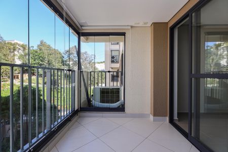 Varanda da Sala de apartamento para alugar com 2 quartos, 61m² em Vila Andrade, São Paulo
