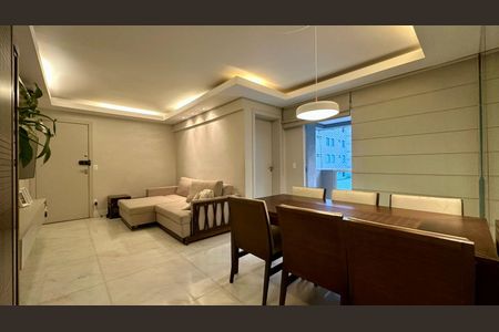 Sala  de apartamento à venda com 3 quartos, 105m² em Funcionários, Belo Horizonte