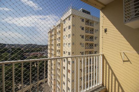 Varanda da Sala de apartamento para alugar com 2 quartos, 55m² em Maria Paula, São Gonçalo