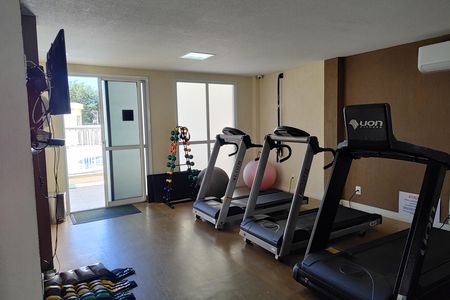 Apartamento para alugar com 55m², 2 quartos e 1 vaga Apartamento para alugar com 55m², 2 quartos e 1 vagaÁrea comum - Academia
