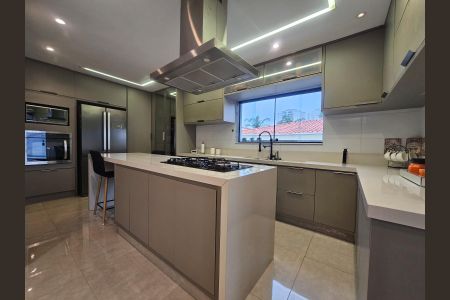 Cozinha de casa de condomínio à venda com 3 quartos, 396m² em Jardim Sao Caetano, São Caetano do Sul