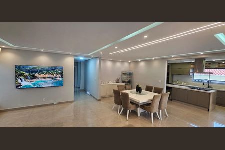 Sala de Jantar de casa de condomínio à venda com 3 quartos, 396m² em Jardim Sao Caetano, São Caetano do Sul
