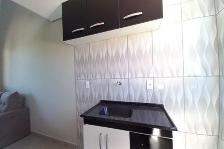 Studio para alugar com 30m², 1 quarto e sem vagaCozinha 