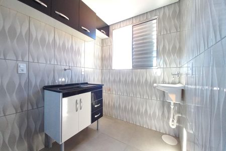 Studio para alugar com 30m², 1 quarto e sem vagaCozinha 