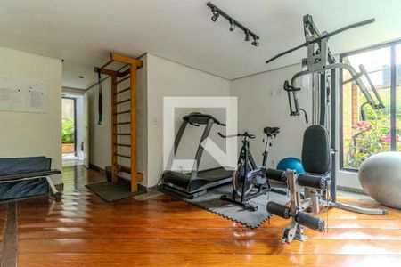 Área comum - Academia de apartamento para alugar com 4 quartos, 189m² em Vila Uberabinha, São Paulo