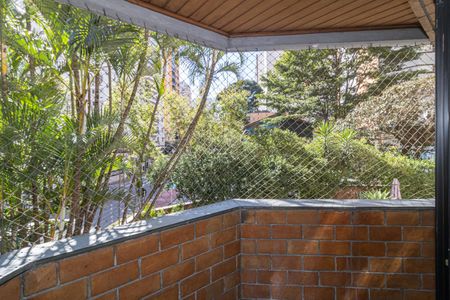 Varanda da Sala de apartamento para alugar com 4 quartos, 189m² em Vila Uberabinha, São Paulo