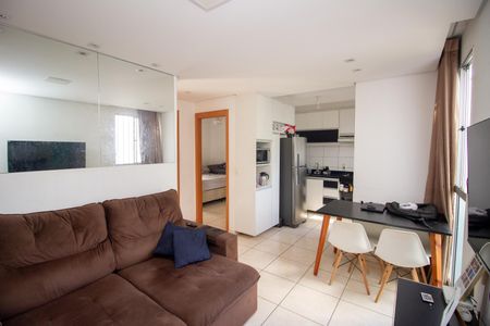 Sala de apartamento à venda com 2 quartos, 42m² em Empresarial do Mandu, Contagem