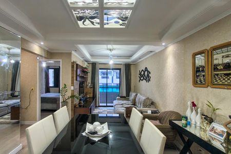 sala de apartamento para alugar com 2 quartos, 130m² em Vila Assuncao, Praia Grande