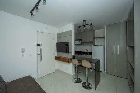 SALA de apartamento para alugar com 1 quarto, 38m² em Estoril, Belo Horizonte