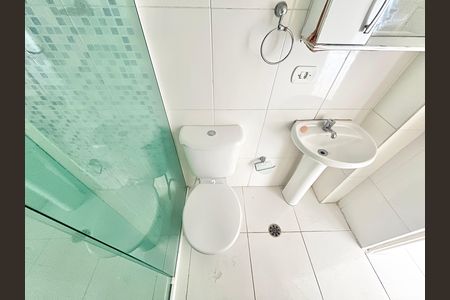 Banheiro de apartamento para alugar com 1 quarto, 48m² em Lauzane Paulista, São Paulo