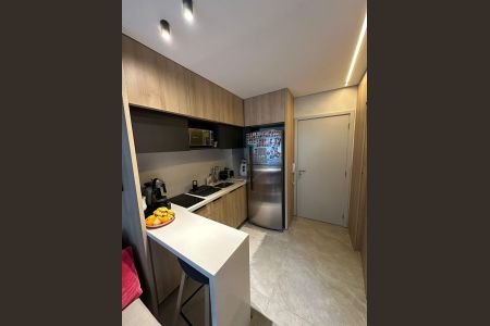 Cozinha de kitnet/studio para alugar com 1 quarto, 31m² em Butantã, São Paulo