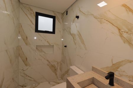 Casa à venda com 125m², 3 quartos e 2 vagasBanheiro Social