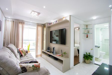 Sala de apartamento à venda com 2 quartos, 62m² em Paraíso, Santo André