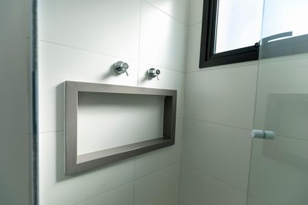 Apartamento à venda com 105m², 3 quartos e 2 vagas Apartamento à venda com 105m², 3 quartos e 2 vagasBANHEIRO QUARTO 1 SUITE