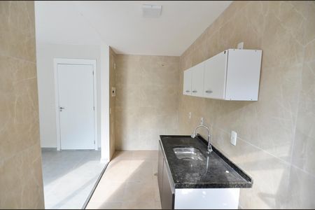 Cozinha de apartamento à venda com 2 quartos, 47m² em Sampaio, Rio de Janeiro