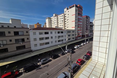 Sala de apartamento para alugar com 1 quarto, 60m² em Boqueirão, Praia Grande