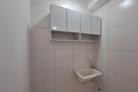 Área de Serviço de apartamento à venda com 2 quartos, 35m² em Santa Maria, Santo André