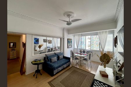 Sala de apartamento para alugar com 2 quartos, 84m² em Copacabana, Rio de Janeiro