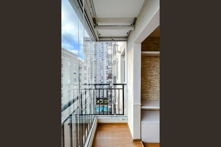 Varanda da Sala de apartamento para alugar com 2 quartos, 51m² em Brás, São Paulo