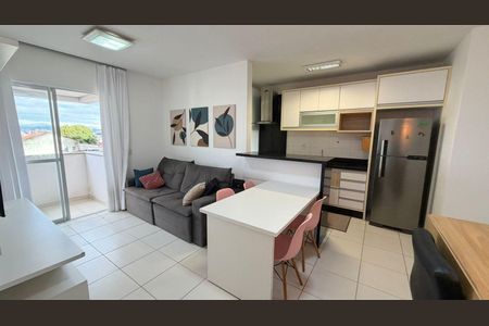 Sala de apartamento para alugar com 2 quartos, 67m² em Jardim Cidade de Florianopolis, São José
