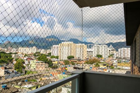 Varanda da Sala de apartamento para alugar com 2 quartos, 63m² em Engenho de Dentro, Rio de Janeiro