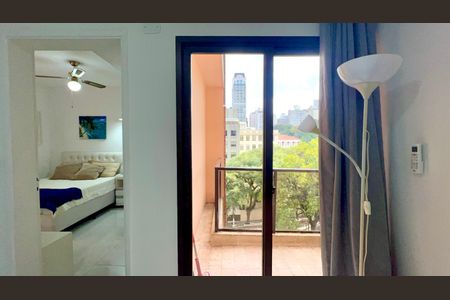 Varanda de apartamento para alugar com 1 quarto, 45m² em Jardim Paulista, São Paulo
