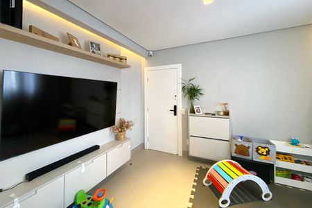 Sala de apartamento à venda com 3 quartos, 112m² em Funcionários, Belo Horizonte