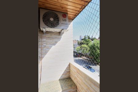 Varanda da Sala de apartamento à venda com 4 quartos, 190m² em Palmares, Belo Horizonte