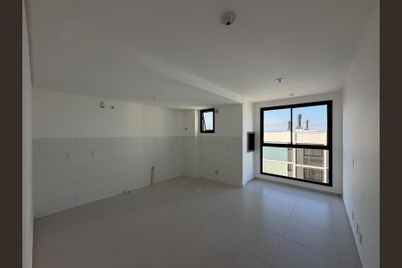 Sala / Cozinha  de apartamento para alugar com 2 quartos, 56m² em Serraria, São José