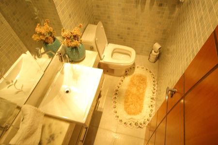 Casa para alugar com 249m², 4 quartos e 4 vagasLavabo da Sala 