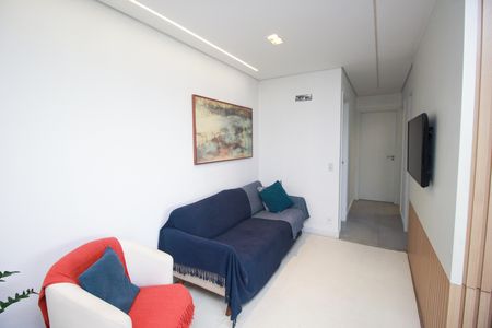 Sala de apartamento para alugar com 3 quartos, 73m² em Vila Assunção, Santo André