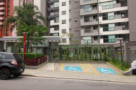 Apartamento para alugar com 73m², 3 quartos e 2 vagasFachada e portaria