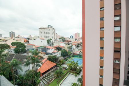 Vista da Suíte de apartamento para alugar com 3 quartos, 73m² em Vila Assunção, Santo André