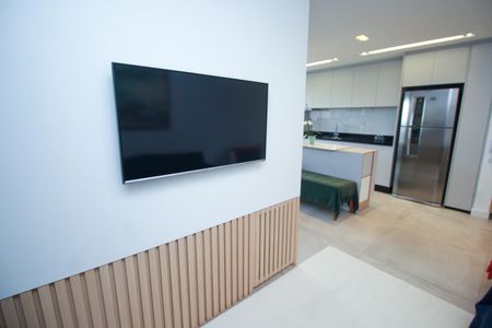 Sala de apartamento para alugar com 3 quartos, 73m² em Vila Assunção, Santo André