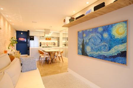 Sala de apartamento à venda com 3 quartos, 102m² em Vila Zilda, São Paulo