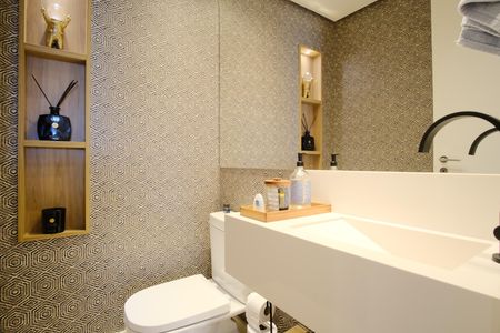 Apartamento à venda com 102m², 3 quartos e 2 vagasLavabo