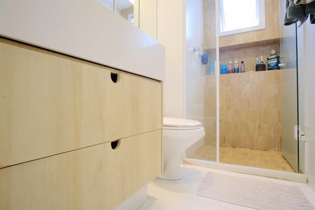 Apartamento à venda com 102m², 3 quartos e 2 vagasBanheiro da Suíte