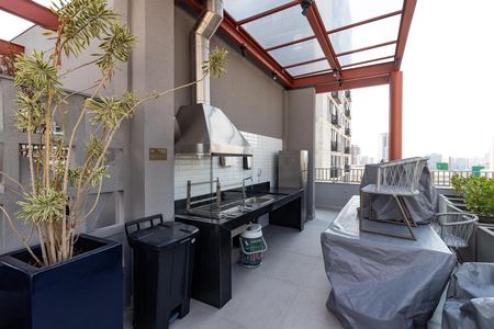 Studio para alugar com 31m², 1 quarto e sem vagaChurrasqueira
