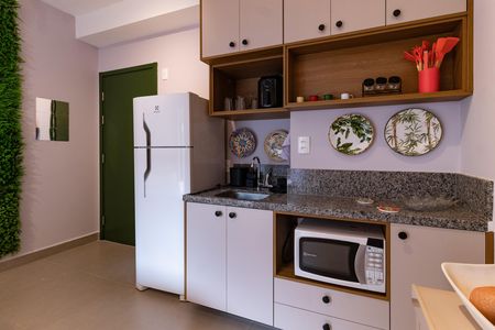 Studio para alugar com 31m², 1 quarto e sem vagaCozinha