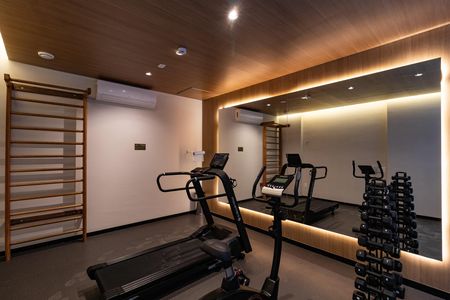 Studio para alugar com 31m², 1 quarto e sem vagaAcademia