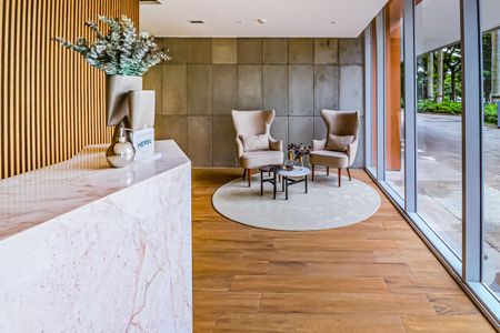 Apartamento para alugar com 63m², 1 quarto e 1 vaga Apartamento para alugar com 63m², 1 quarto e 1 vagaHall