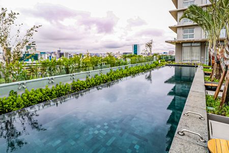Apartamento para alugar com 63m², 1 quarto e 1 vaga Apartamento para alugar com 63m², 1 quarto e 1 vagaÁrea comum - Piscina