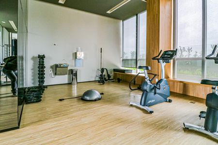 Apartamento para alugar com 63m², 1 quarto e 1 vaga Apartamento para alugar com 63m², 1 quarto e 1 vagaÁrea comum - Academia