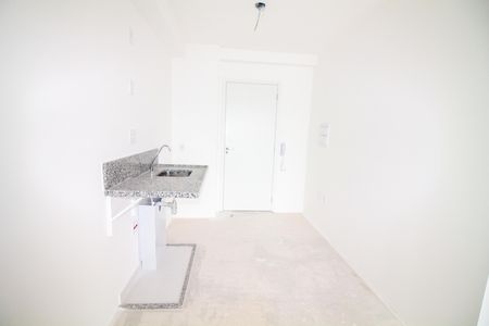 Cozinha de kitnet/studio para alugar com 1 quarto, 26m² em Santo Amaro, São Paulo